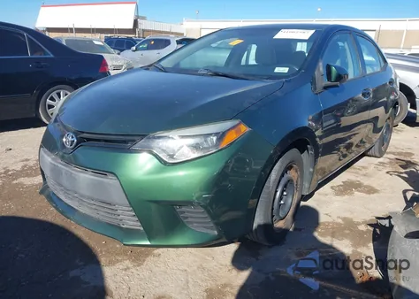 2014 Toyota Corolla L из США, поврежденный, VIN 5YFBURHE0EP034440